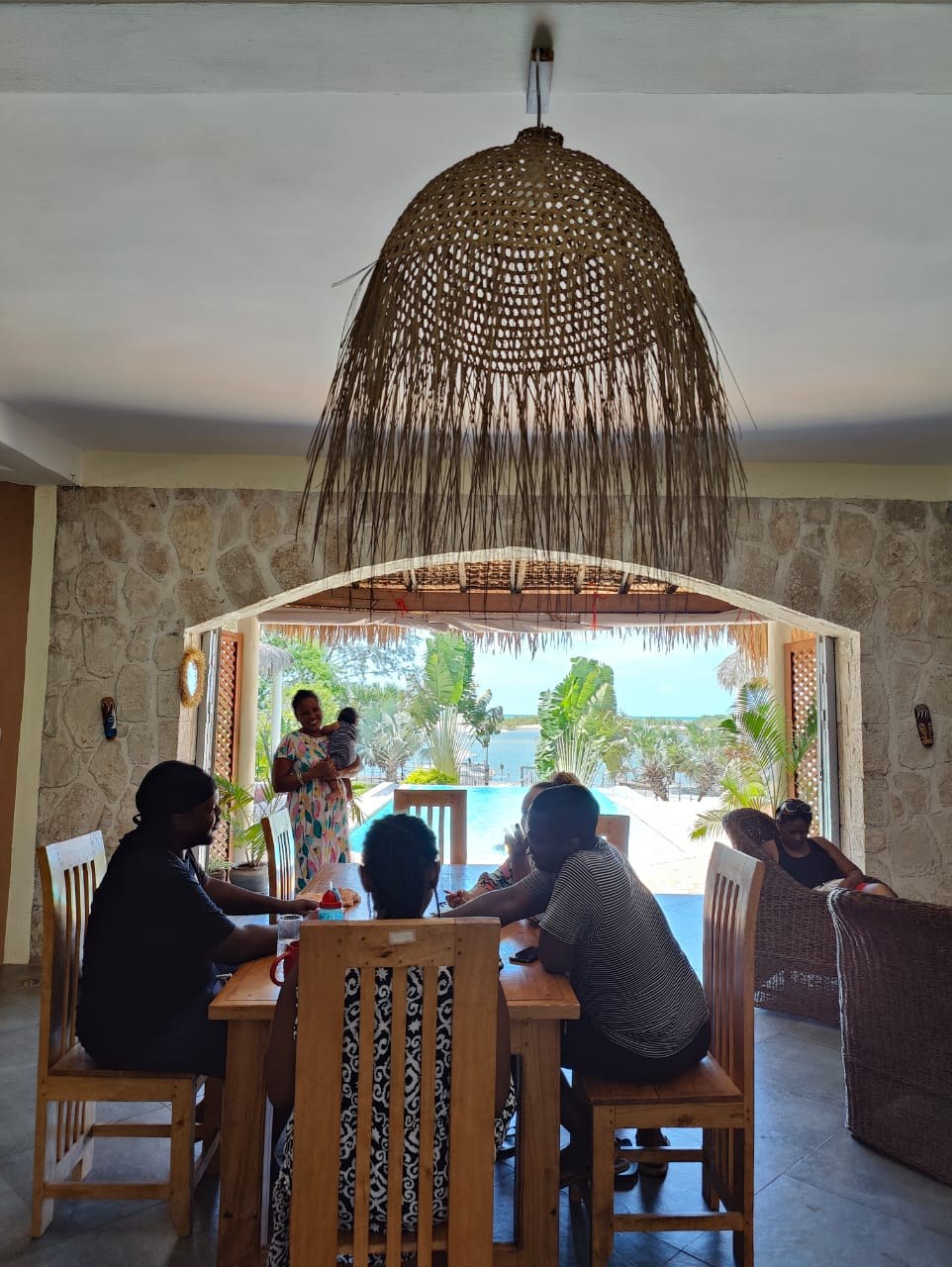 Diner a table au domaine