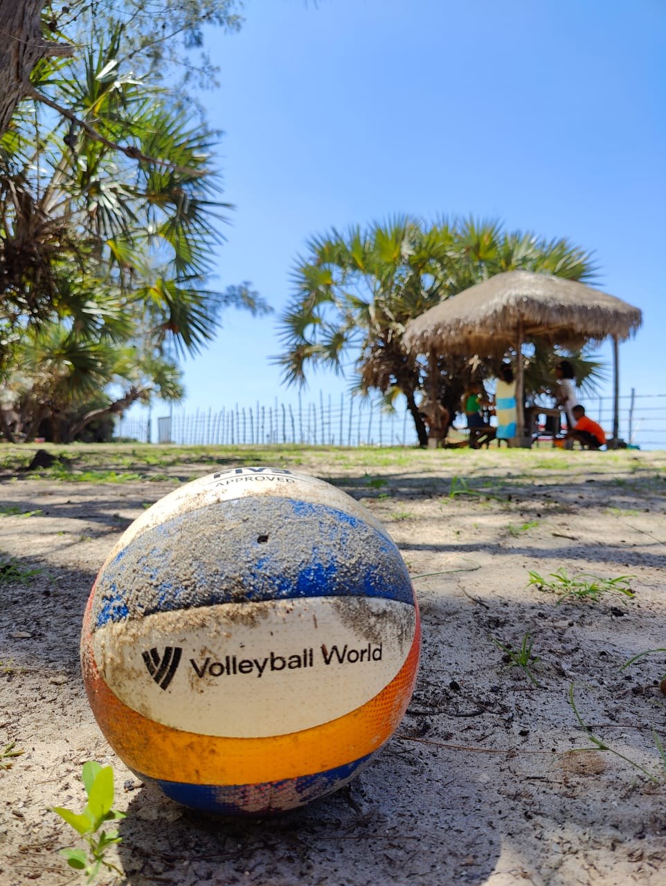 Saut beach volley, hotel
